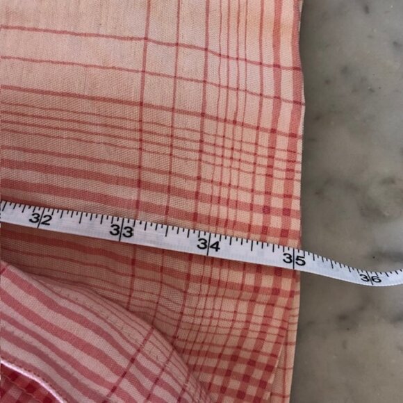 LAUREN CONRAD LC Very Berry Plaid Trench Coat Medium - Picture 16 of 17